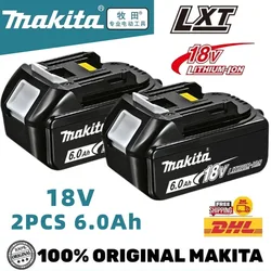 New Original Makita 18 V Battery Rechargeable Power Tool Battery Replaceable LED Lithium-ion LXT BL1860B BL1860BL1850 BL1830