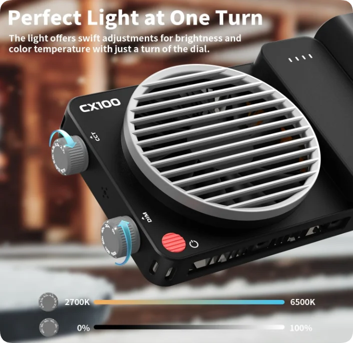 ZHIYUN CINEPEER CX100, éclaira - Photography Lighting Material avis et prix