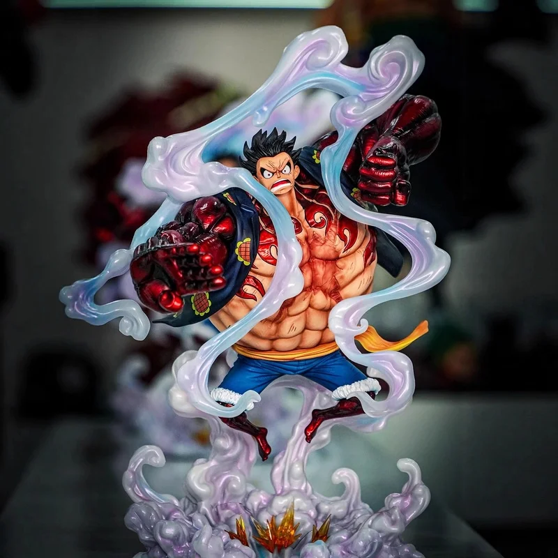 

Статуя Jt, цельная 38 см, снаряжение мечты, четвертая анимация Луффи, фигурки героев, модель Gk, коллекция орнаментов, подарок на день рождения для мальчика