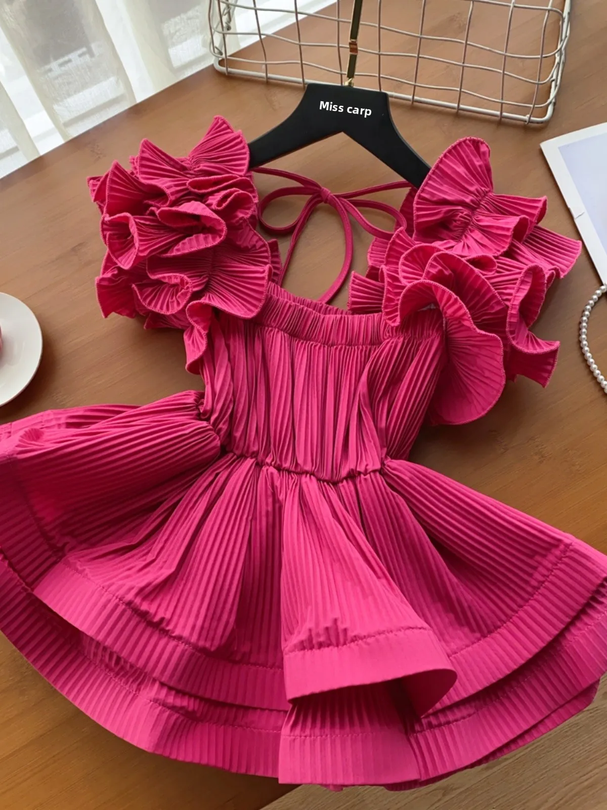 エレガント シンプル レディース シャツ 秋シーズン ギャザーウエストデザイン レースエッジ 半袖 快適 通気性 韓国風