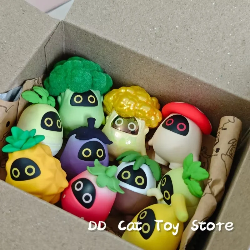 

In Stock Original Suplay Bangboo Vegetable And Fruit Nation Series Mini Blind Box Trendy Play Model Figure Surprise Box Gift
