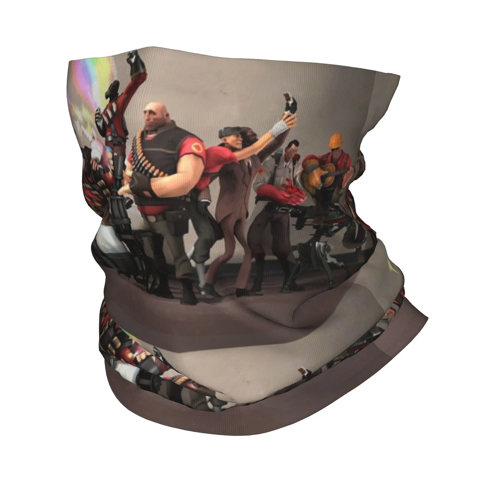 

Радужная бандана Team Fortress 2, шарф с принтом, многофункциональная Балаклава для верховой езды, унисекс, для взрослых, всесезонный