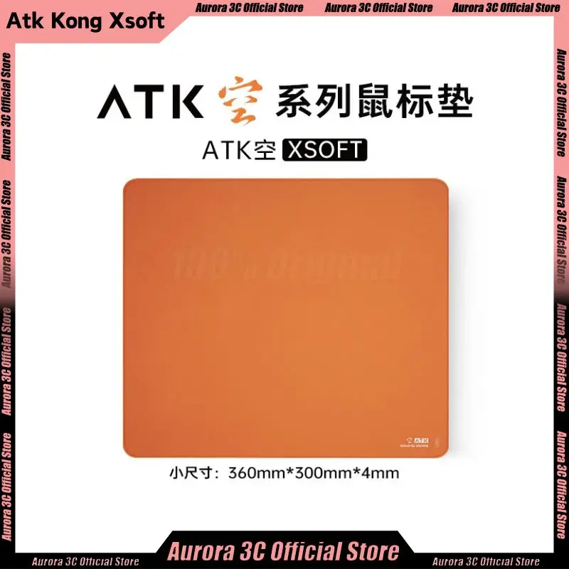 Atk Kong Xsoft Esports Mouse Pad Mechanical Keyboard Anti Slip Pad Desk Gaming Mouse Pad Customized  Gamer Accessories MousePad