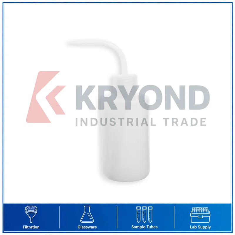 Plastic Wash Bottle White Squeeze Adjustable Spout Liquid Dispensing 150ml 500ml 1000ml Lab Supply Application Series Pack Set