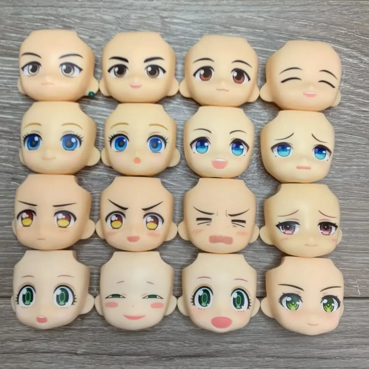 

GSC Clay Man OB11 doll universal replacement face expression doll accessories