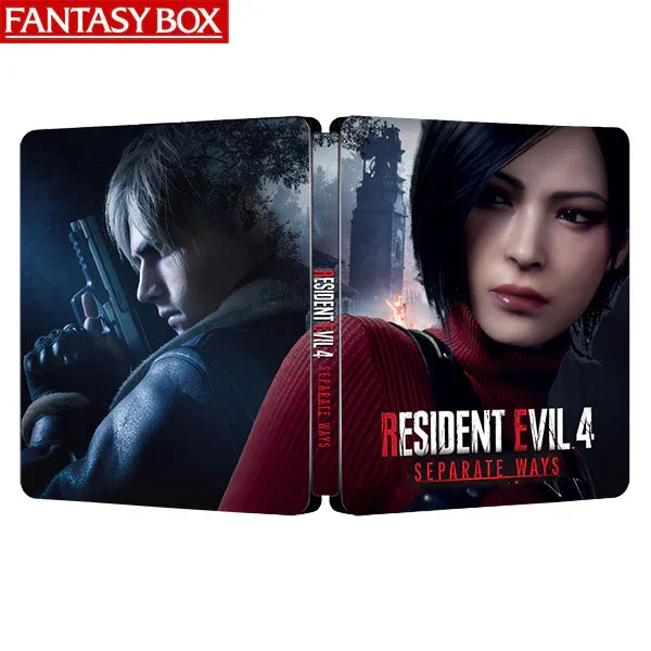 Resident Evil 4 formas separadas Ada Wong Edición DLC Steelcase ONi Fantasy Box (disco de juego no incluido)