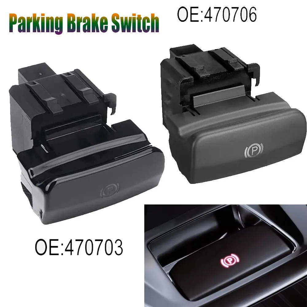 

Новая кнопка электронного переключателя стояночного тормоза для Peugeot 3008 5008 Citroen C4 II Picasso и Grand DS4 470706 470703, автомобильные аксессуары