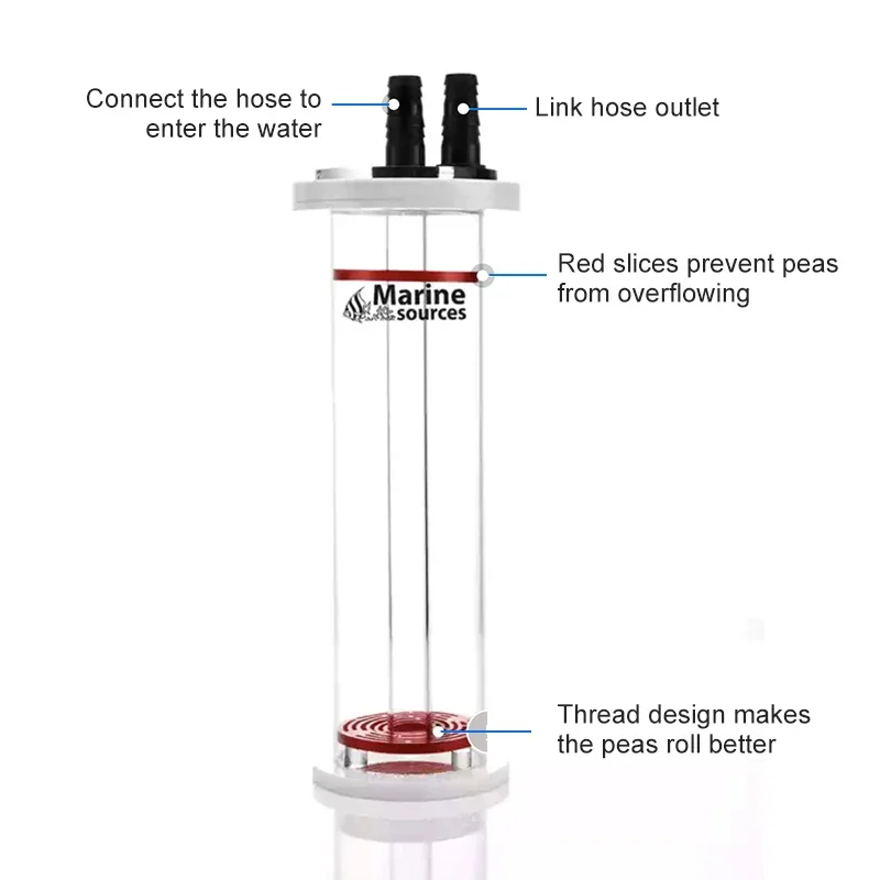 Marine Sources BRP1.0 BPR2.2 BPR3.0 BPR4.3 Red Devil Bio Pellet Reactors NP Bean Boiling Machine reef fish tank filter Marine S