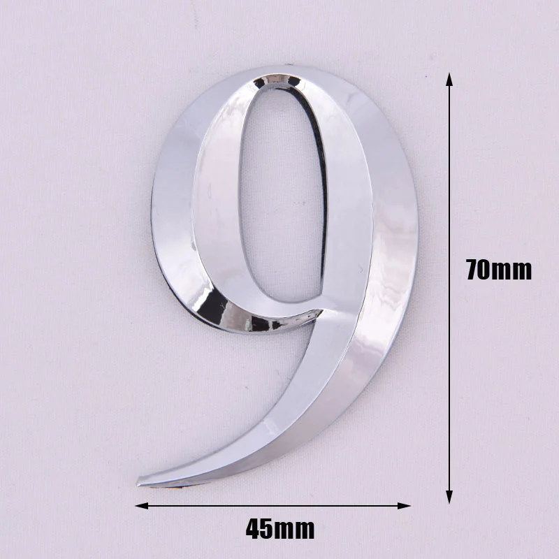 NEW Self Adhesive Door Number Sign House Number Digit Apartment Hotel Office Sticker