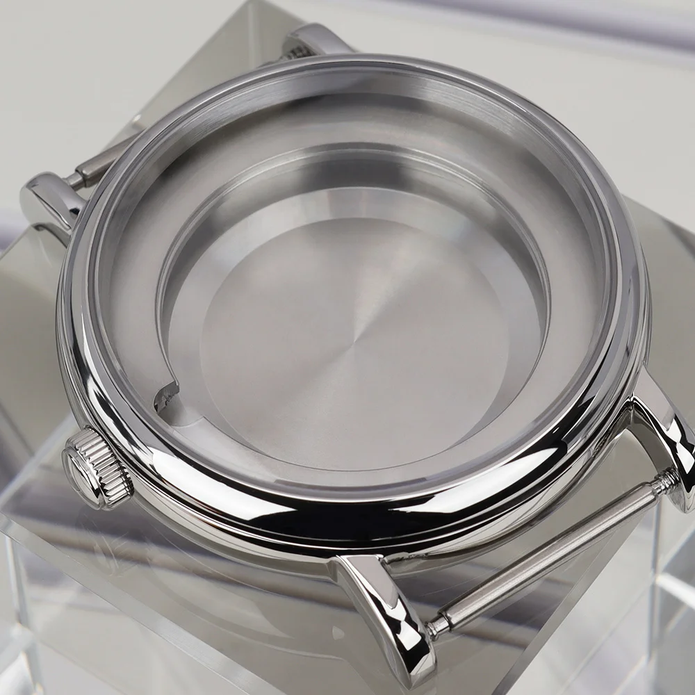 40-mm-Uhrengehäuse in hoher Qualität mit gewölbtem Saphirglas für ETA 2824 PT5000 Automatikwerk, DIY-Zubehörteil für 2824-Gehäuse – Detail 15