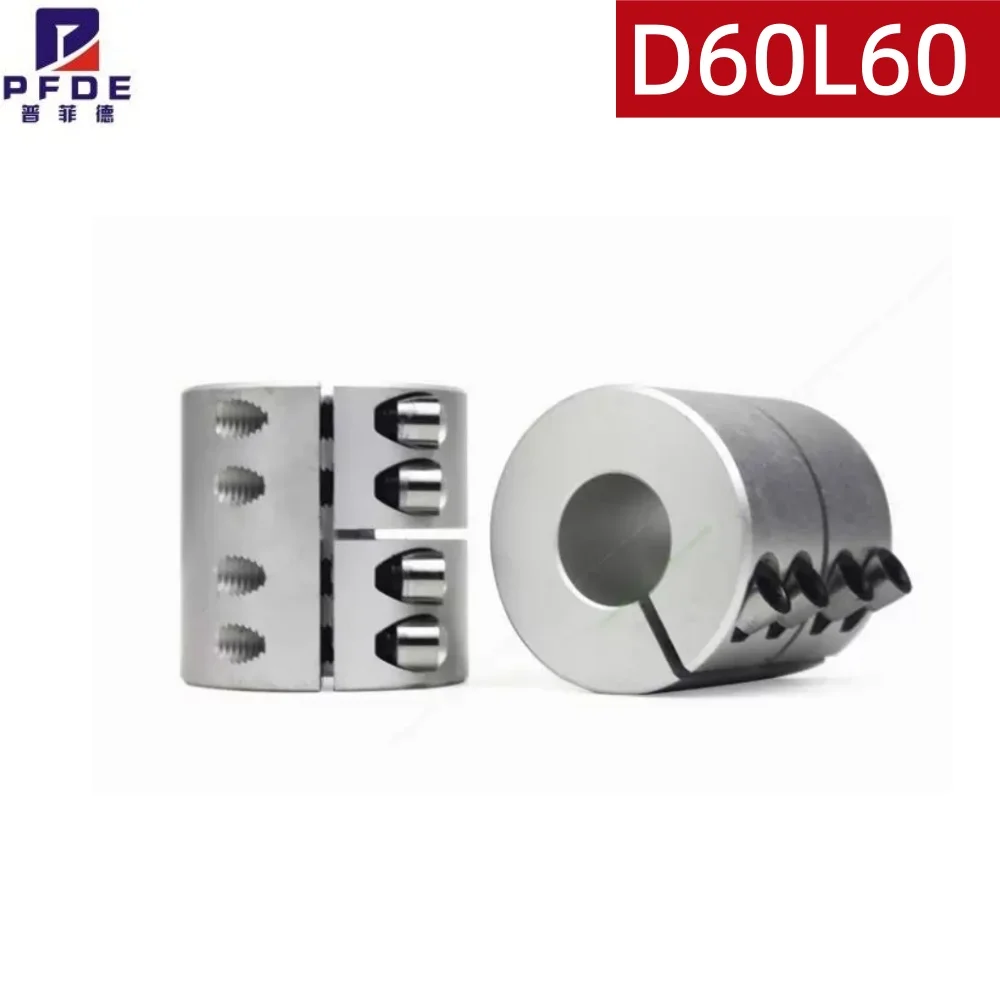 D60L60   3D Printer T8 Lead Screw Rigid Shaft Coupler Clamp Stepper Servo Motor High Torque Coupling Engraving Machine Wholesale