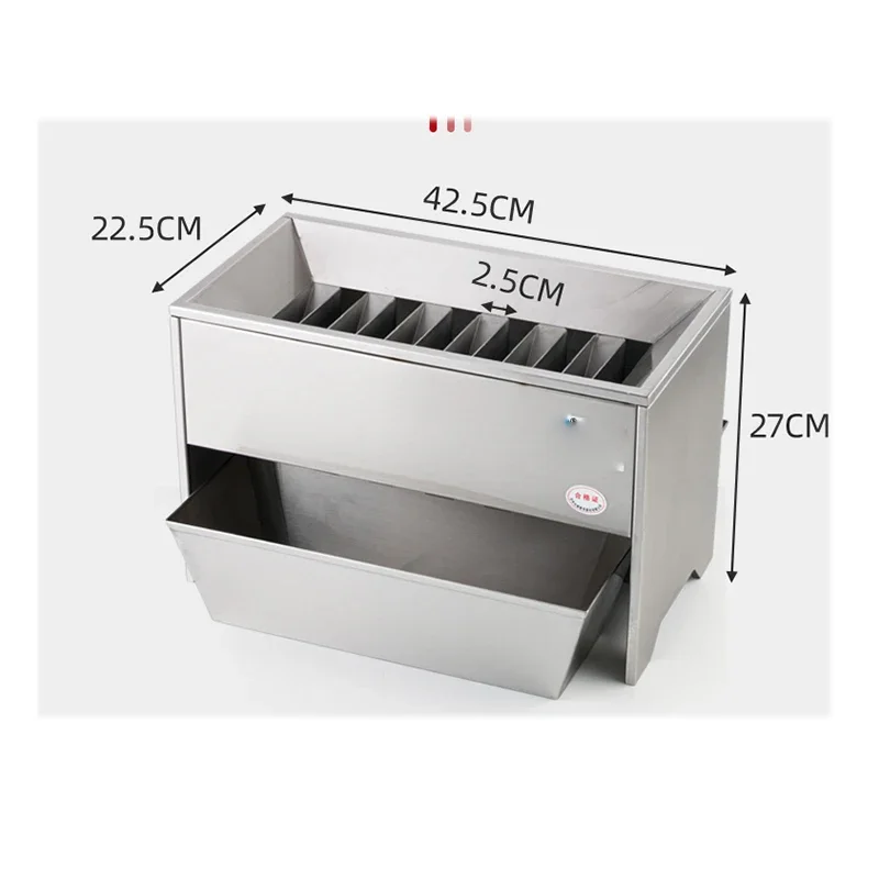 A A HGG II Stainless Steel Horizontal Format Sample Splitter Slot Separator Special For Grain And Corn Seed Grai