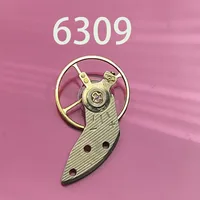 Accesorios de reloj para Japón Seiko 6309, conjunto de rueda de equilibrio de movimiento mecánico, accesorios de movimiento 6319, rueda de equilibrio