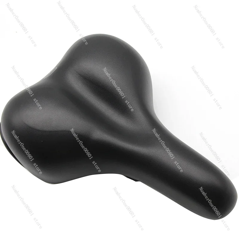 Bicycle Seat Cushion Ultra Soft Shock-absorbing Soft Silicone Saddle Pad Thickened and Enlarged for Wide Mountain Roads