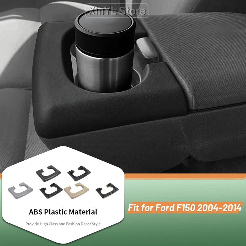 

Car Center Console Water Cup Holder Tray Beverage Bottle Holder For Ford F-150 2004-2014 Car Accessories