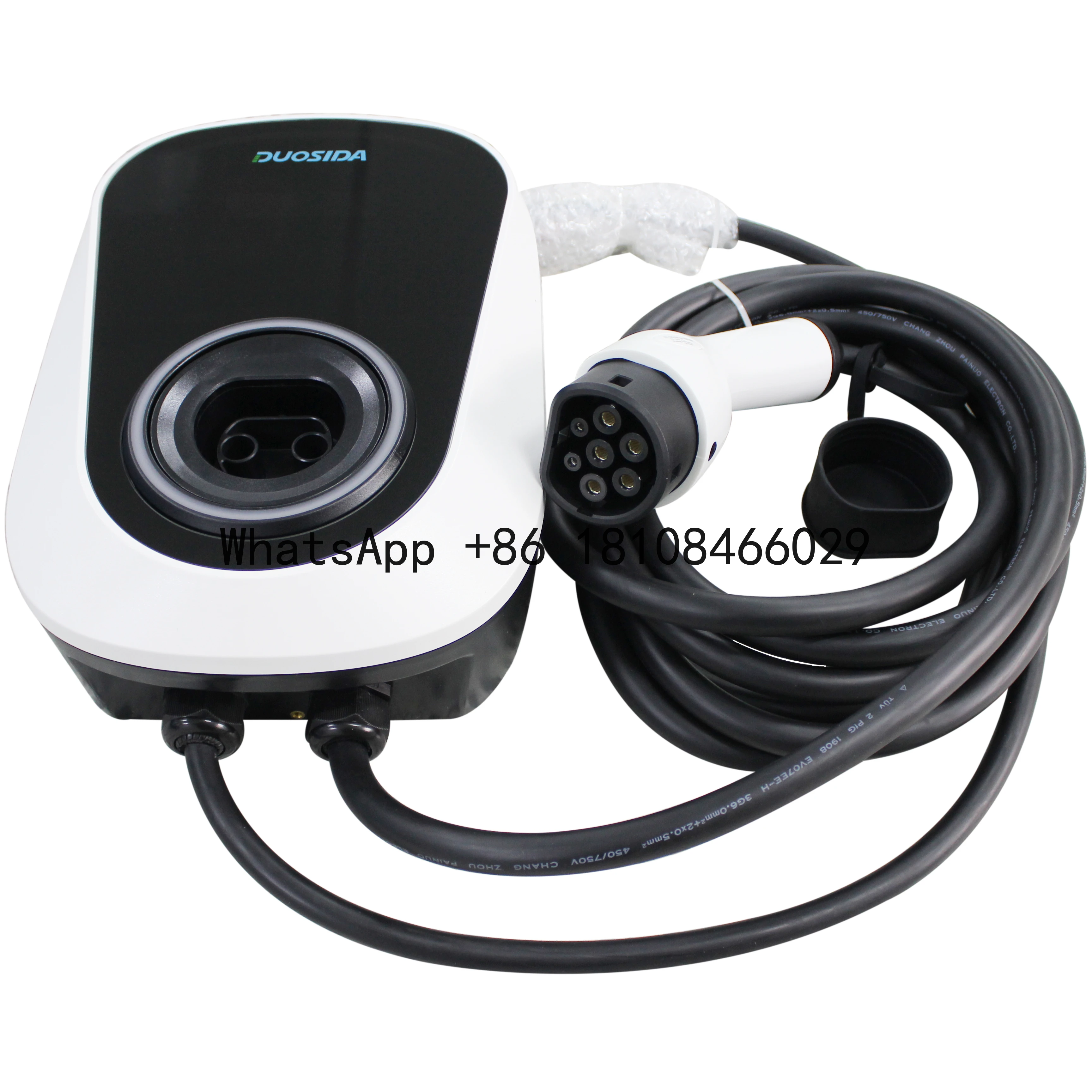 

32A 380V 11KW 22KW 3 Phase Type 2 New Energy Electric Vehicle AC Car Charging Station Wallbox EV Charger Station