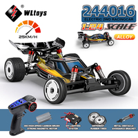 WLtoys 244016 1:24 RC Car 2.4G With DIY Lighting Electric High-Speed Competitive Racing Car Remote Control Toy For Kid Gift