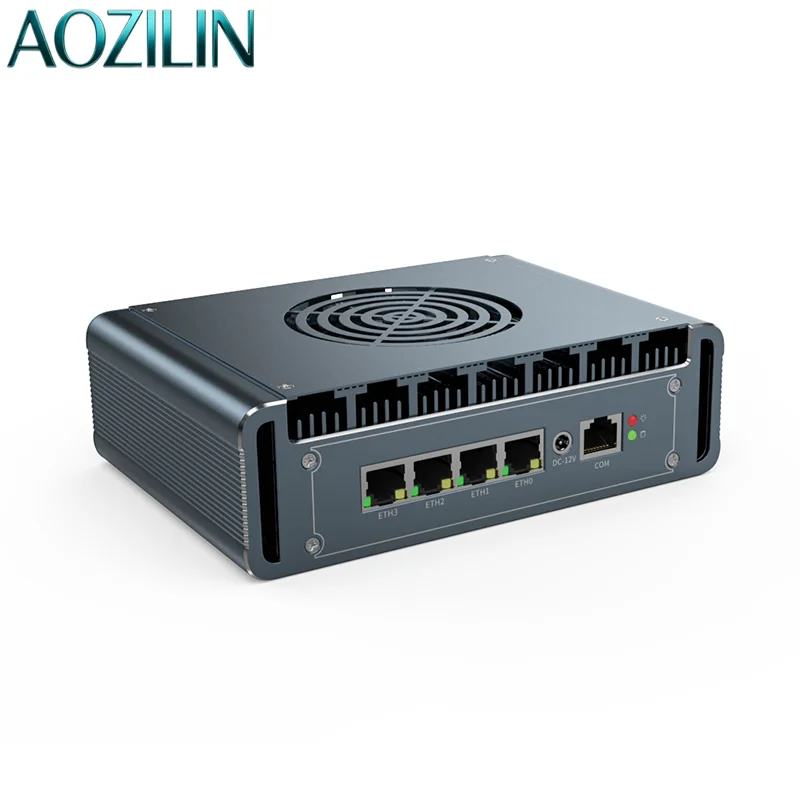 

AOZILIN G31F Mini PC N5100 N5105 4×2.5GbE AES-NI Firewall Router VPN Server Embedded Computer
