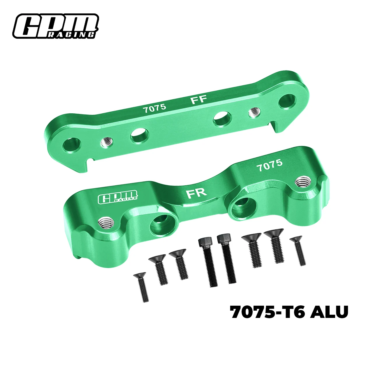 GPM  ARRMA 1/5 Kraton 8S Outcast 8S EXB ARA5810V2 Alloy 7075 Front Lower Suspension Mount