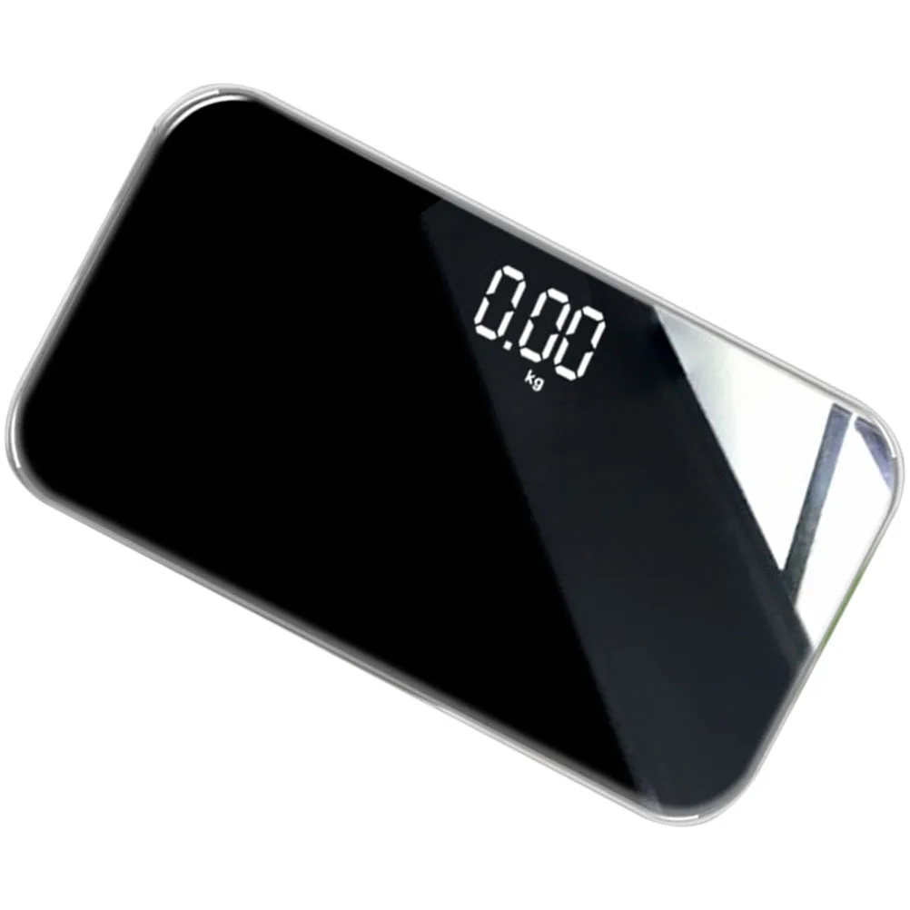 

Portable Rechargeable Mirror Electronic Weight For Travel Home Use 4 High-Precision Sensors Compact Digital Scale For Women Body