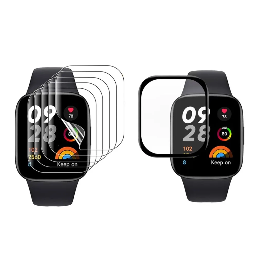 For Redmi watch 3 2 Active Lite Soft TPU Film and PMMA Screen Protector For watch3 watch2