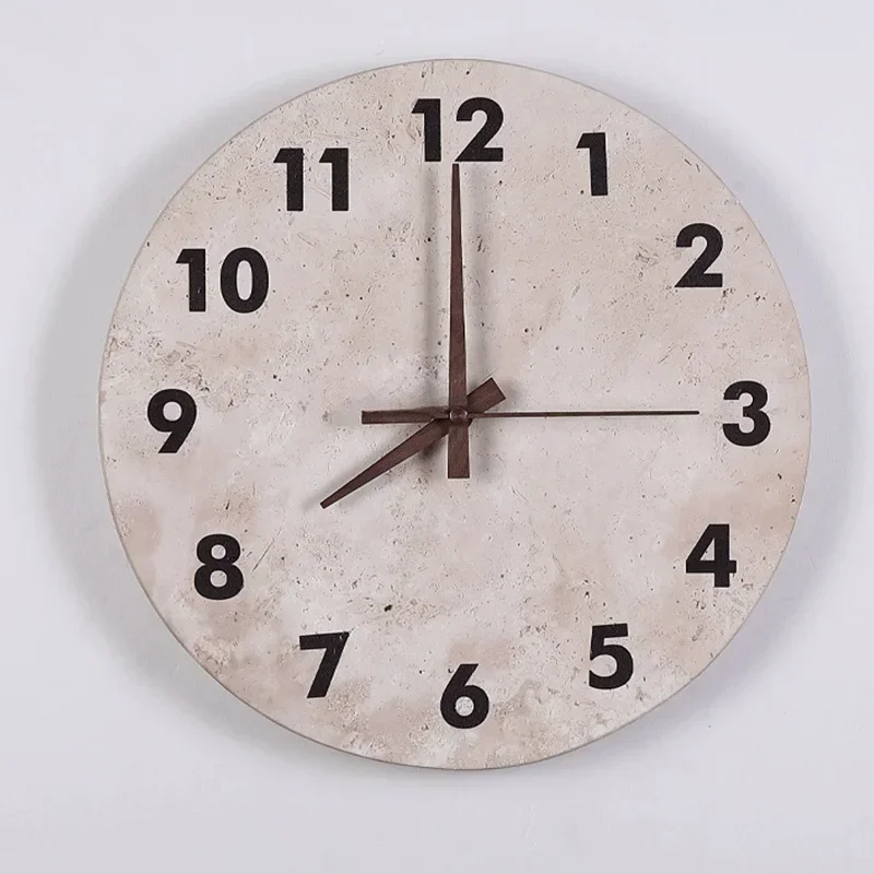 丸い天然石の時計,ヴィンテージスタイル,室内装飾ライト,家電製品