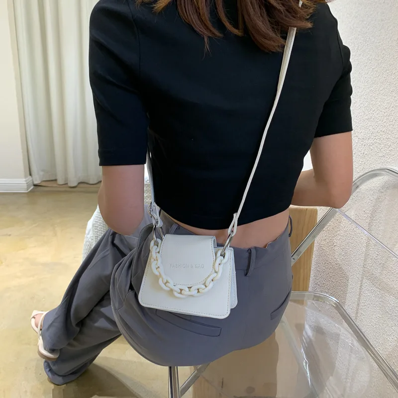 2024 New Women Small Messenger Bag Fashion Design Pattern Female Shoulder Bag Handbag with Chain Strap Ladies Crossbody Bags