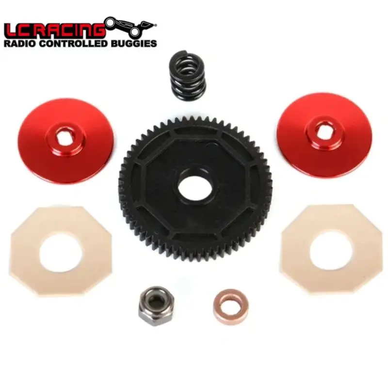 LC RACING original accessory L5040 limited slip gear set suitable for 1:14 BHC-1 RC remote control off-road vehicle