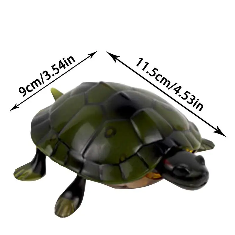 Remote Control Turtle Toy Realistic Remote Control Robot Turtles Electric Animal Toy Sea Ocean Animal Figurines Tortoise Turtle