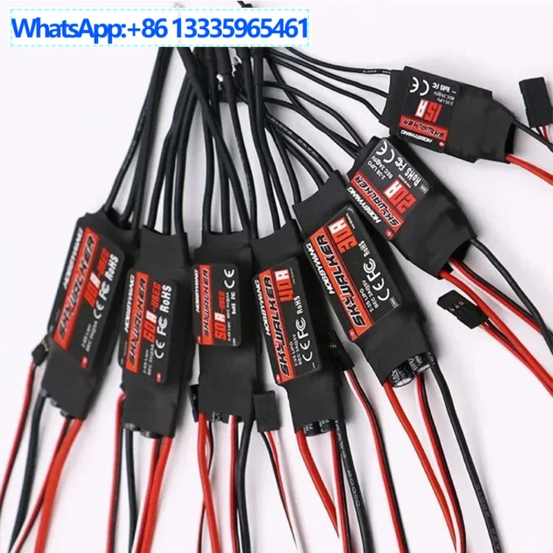 

4PCS ESC Skywalker 12A/20A/30A/40A/50A/60A/80A Model Aircraft Brushless Fixed Wing