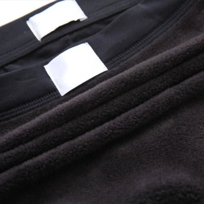 Winter Man Thermal Boxers Velvet Warm Sexy Lingere Fleece Ultra-Low Waist Windbreak Underwear Outdoor Penis Pouch Protect Briefs