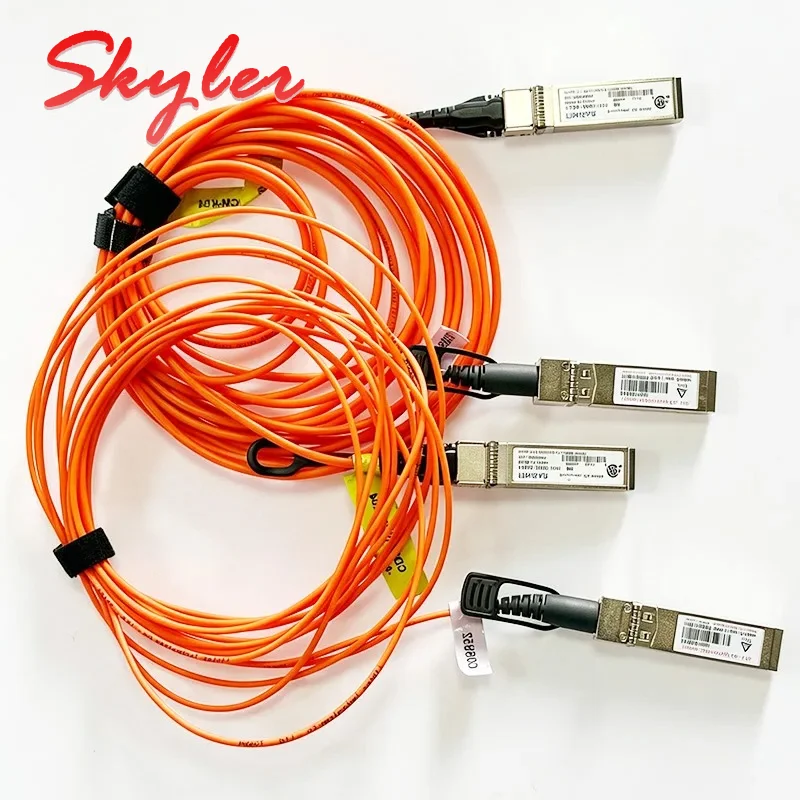 10Gb SFP+ to SFP+ AOC SFP Cable 5 Meters OM2 LSZH Active Optical Cable For MikroTik Ubiquiti Cisco Mellanox Fiber Optical Switch