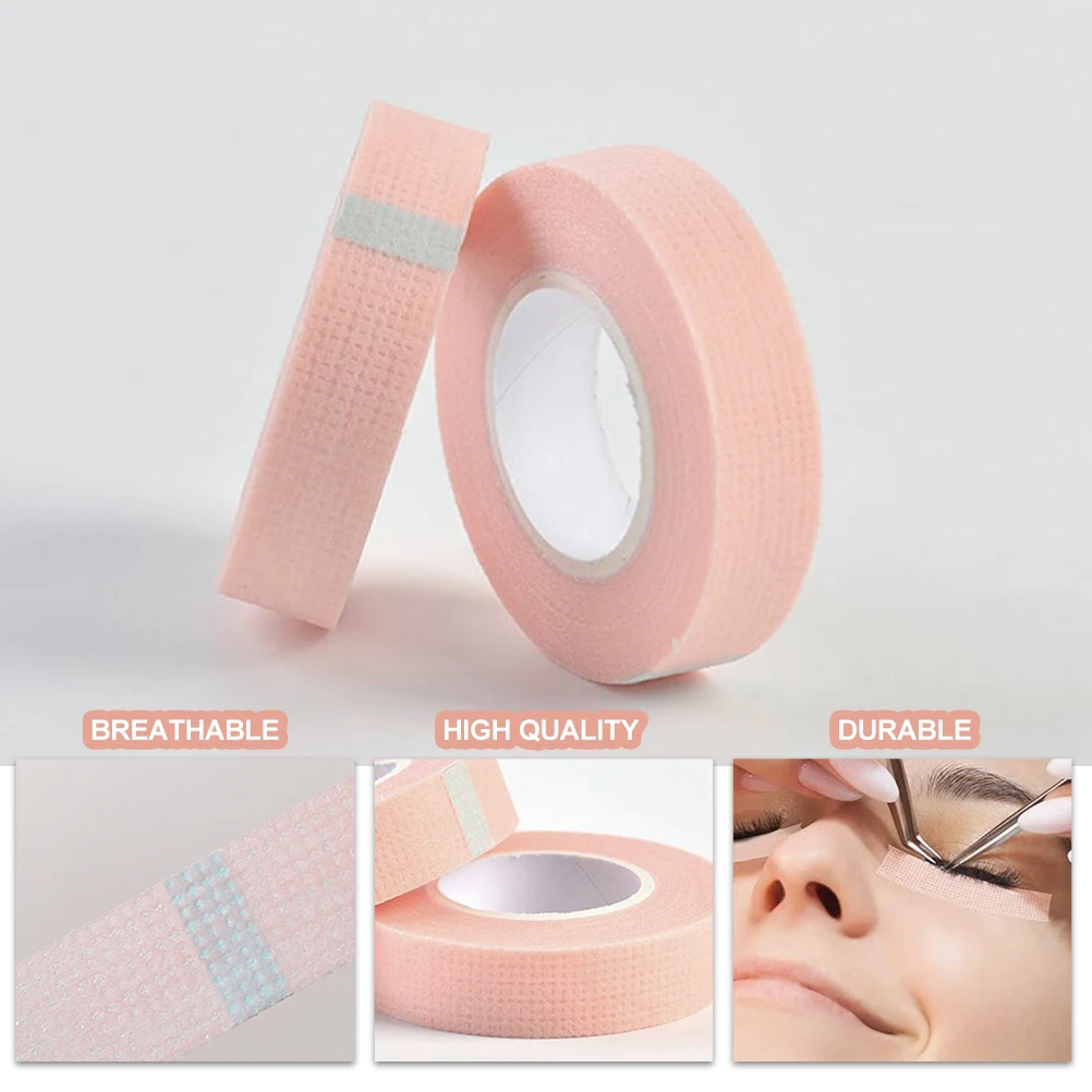 

7 Rolls Eyelash Extension Tape Disposable Non-Woven Bands Breathable One Size Fits Salon Accessories