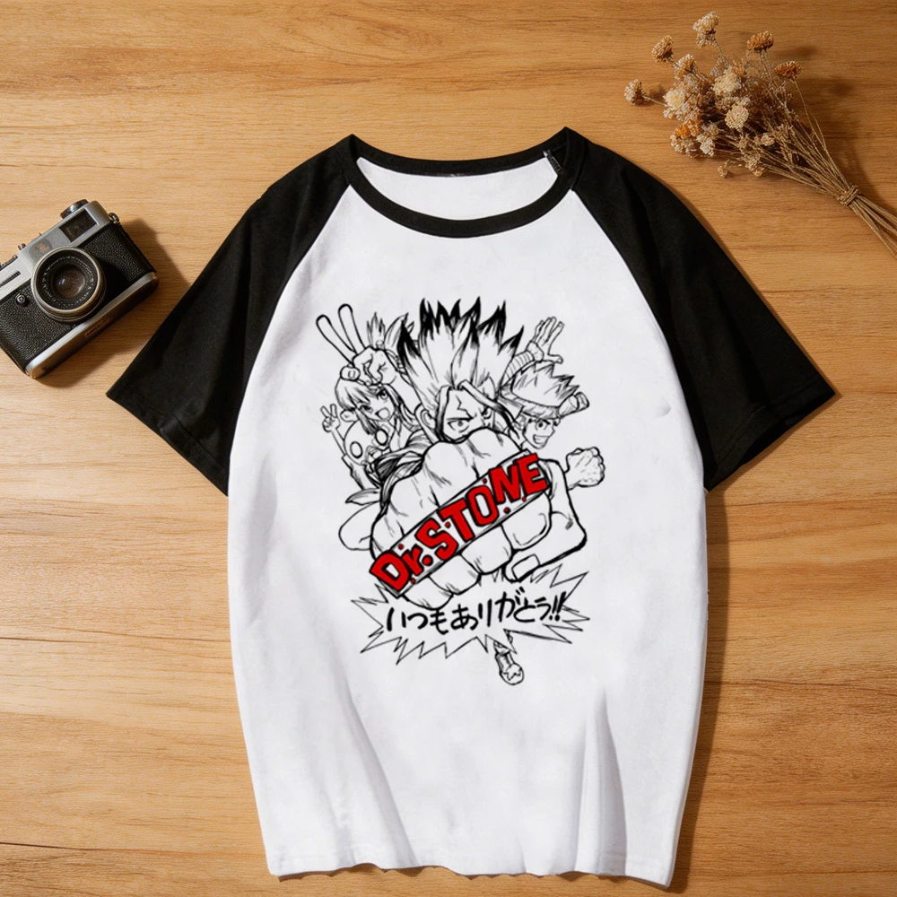 Dr Stone shirt shoujo graphic aesthetic cheap gothic t-shirt funny aesthetic gyaru cute alternative