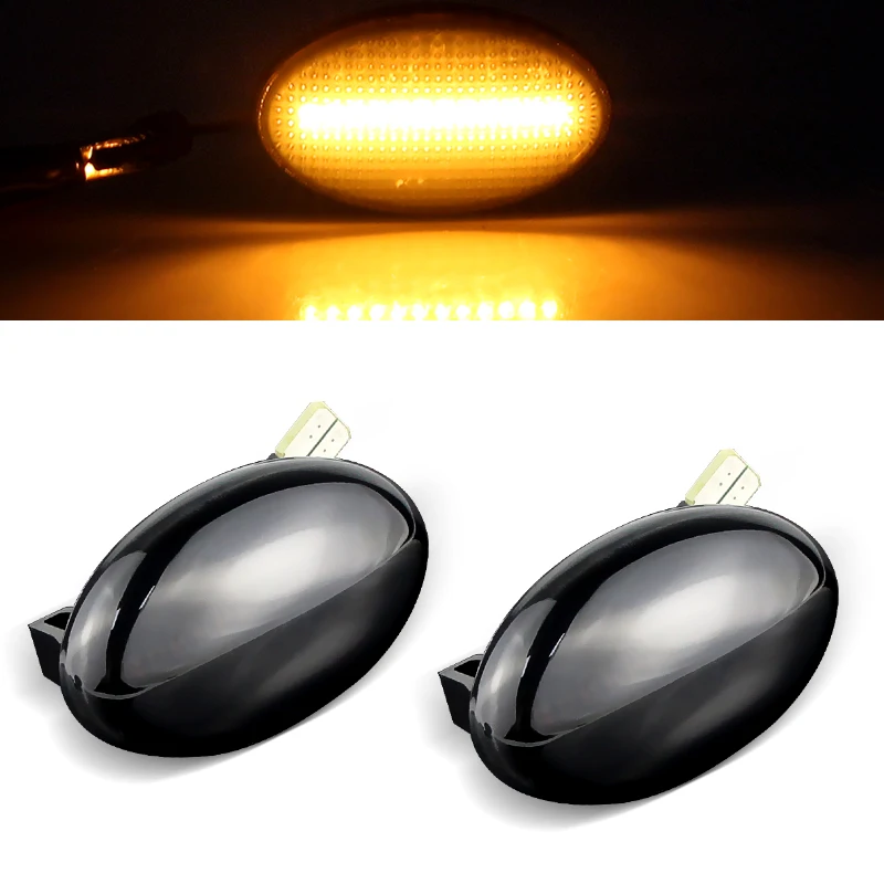 For Mercedes Benz Repeater Signal Lamps Smart W450 W452 98-07 A-Class W168 Vito W639 W447 Dynamic LED Car Side Marker Lights - Image 6