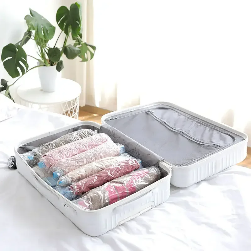 Clothes Storage Bags Luggage and Space-saving Suitcase Packaging Pouch Roll-up Travel Compression Bag Suitable for Clothing Home