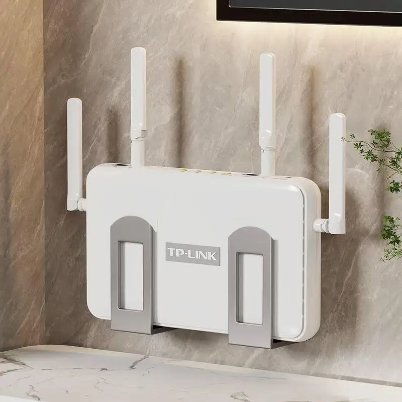 Wandmontierte Router-Aufbewahrungsbox Set-Top-Box-Halter WLAN-Router Platzierungshalterung Rack