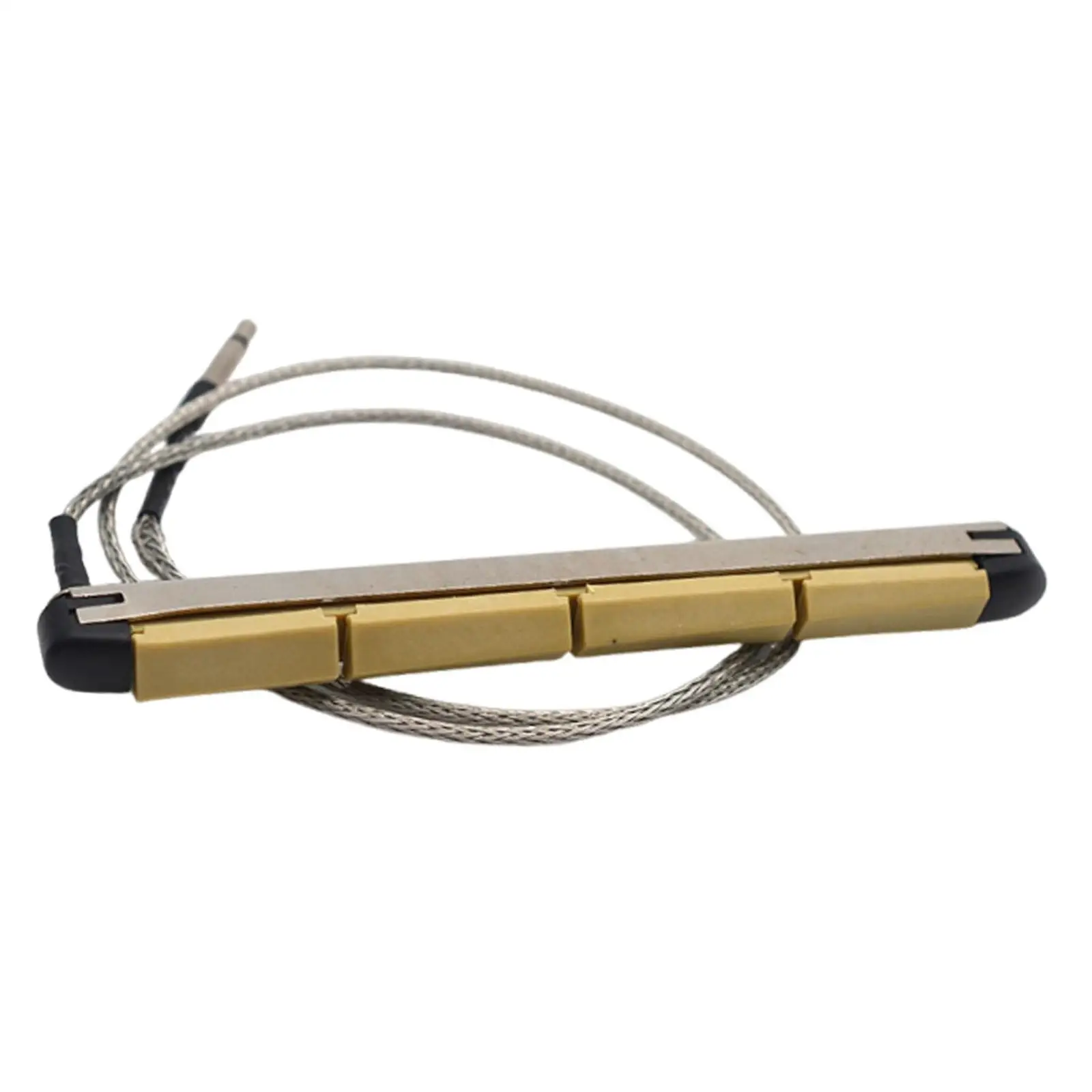 Piezo Pickup Music Instrument Accessories Convenient Guitar Pickup Replacement Instrument Part with Plug for Musicians Play Gift