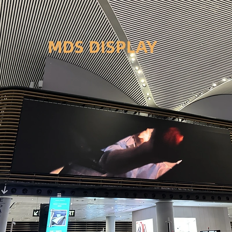 Good Price Simple Iron Cabinet Fixed LED Screen for Commerical Front Maintainence Led Display Proposal