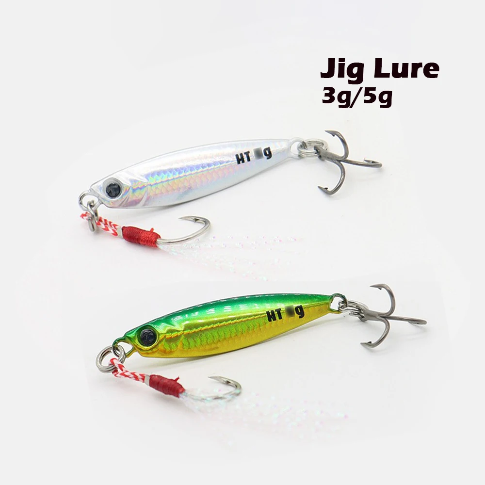 Fishing Lure Swimbait - Металлическая приманка для джиггинга 3г/5г, медленно
