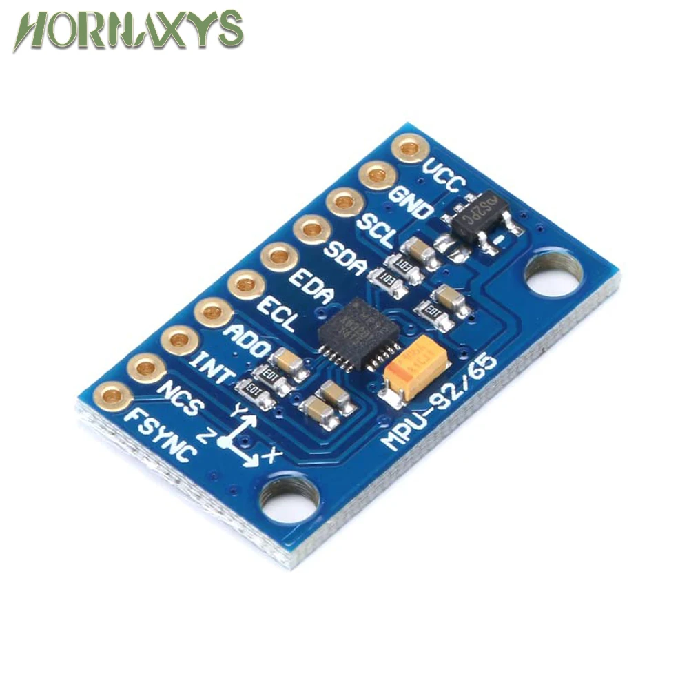 1-10pcs IIC I2C SPI MPU6500 MPU-6500 6-Axis Gyroscope Accelerometer Sensor Module Replace MPU6050 For Arduino With Pins GY-6500