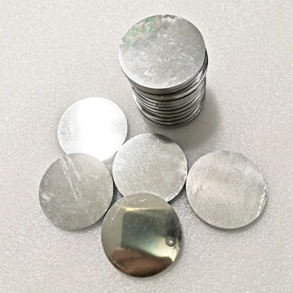 6061 Aluminum Round Plate Circular Sheet Disc Home DIY CNC Metal Thickness 0.5/1/1.5/2/2.5/3/4/5/6/8mm Customize Laser Cut