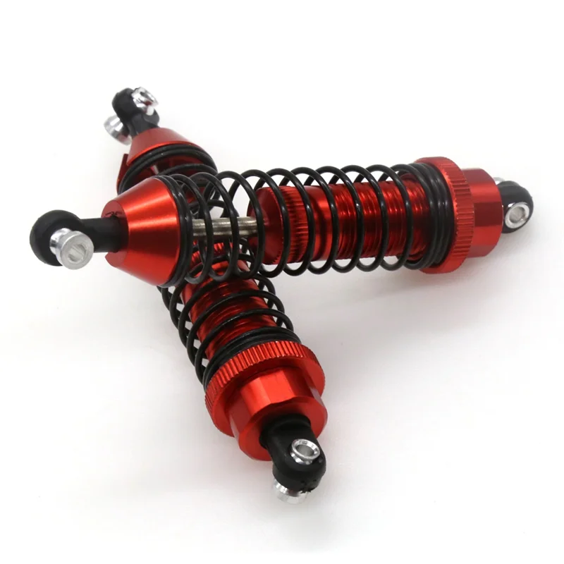 Ammortizzatore per ammortizzatori in metallo da 4 pezzi 85mm per Redcat Gen8 Gen 8 Scout II 1/10 parti di aggiornamento per auto cingolate RC, titanio