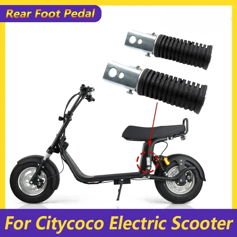 2PCS Motorcycle Rear Footrests Compatible GS125 GN125 Motocross Foot Pegs Pedals