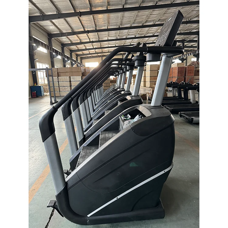 

【Hot】Commercial Gym Stair Climbers Cardio Exercise Stair Master/Stepper Workout Equipment Electric Stair Climbing Machine
