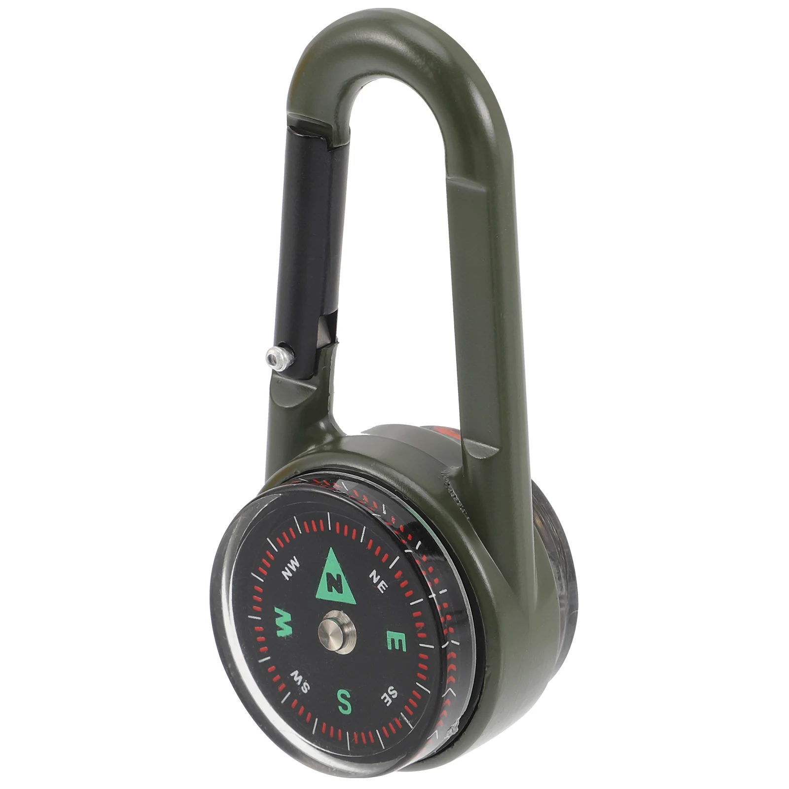 

Compass Hanging Buckle Outdoor Accessory Camping Hiking Gear Pocket Zinc Alloy Keyring Multifunctional Fishing