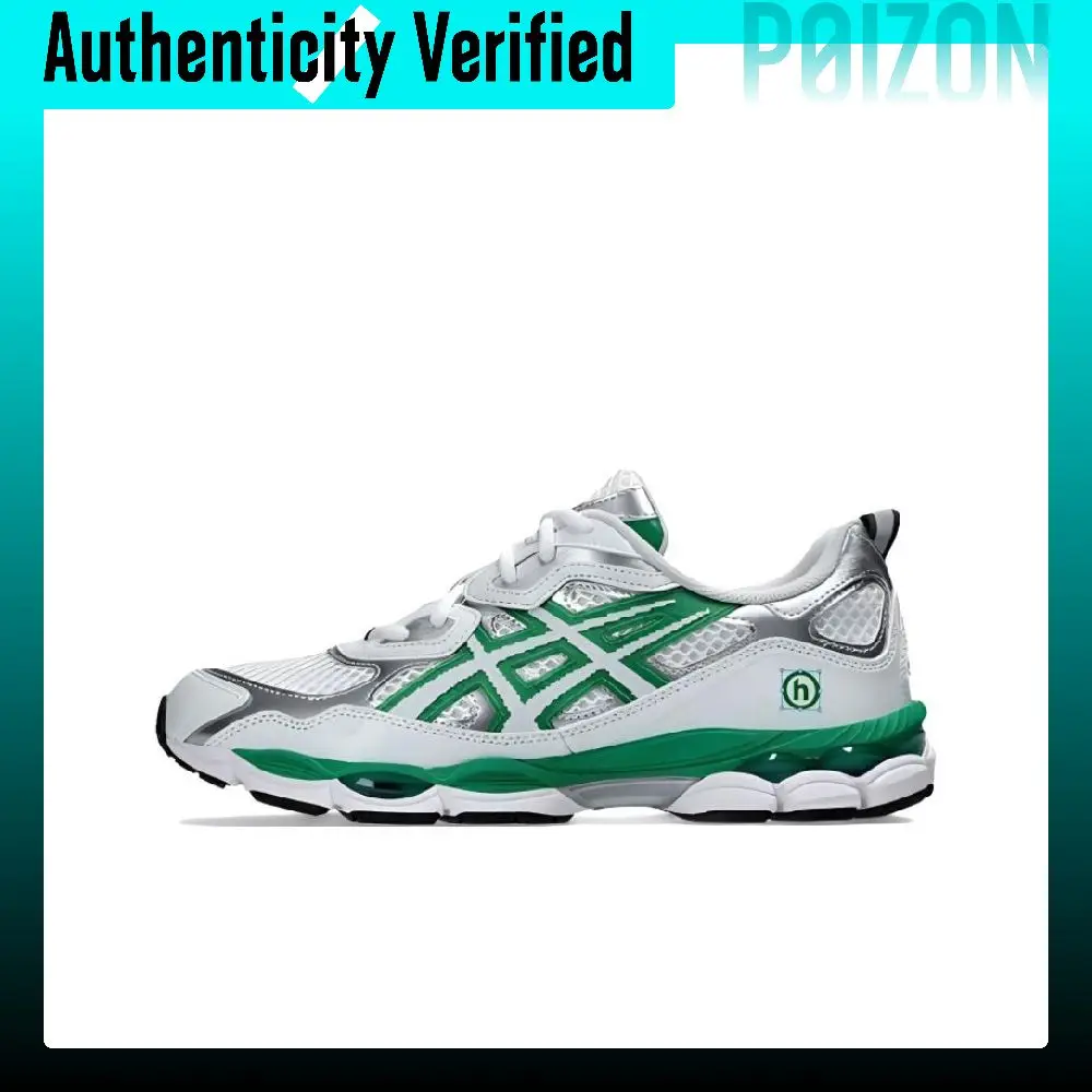 ASICS x HIDDEN.NY Mesh Dazzling Low top Casual Shoes Men's Silver Green 1201B001-100