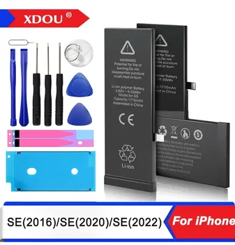 2024 nouvelle batterie de haute qualité pour iPhone pour iPhone SE 2016 SE 2020 SE 2022 téléphone portable avec outils gratuits autocollant