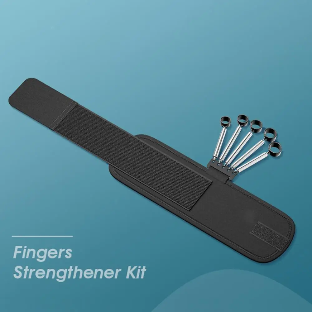 Adults Finger Strengthener Hand Grip Strength Trainer with Elastic Steel Spring Finger Cot for Hand for Grip for Strength