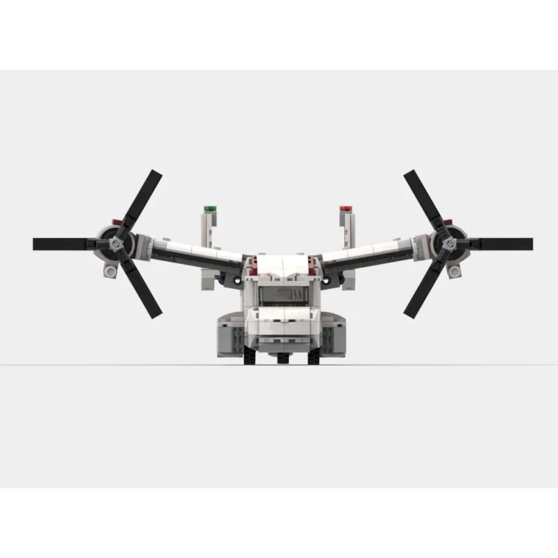 

Moc Building Blocks Osprey Aircraft Model Technology Aerial Fighter Model Bricks Airplane DIY Assembly Set Gifts Holiday Toy